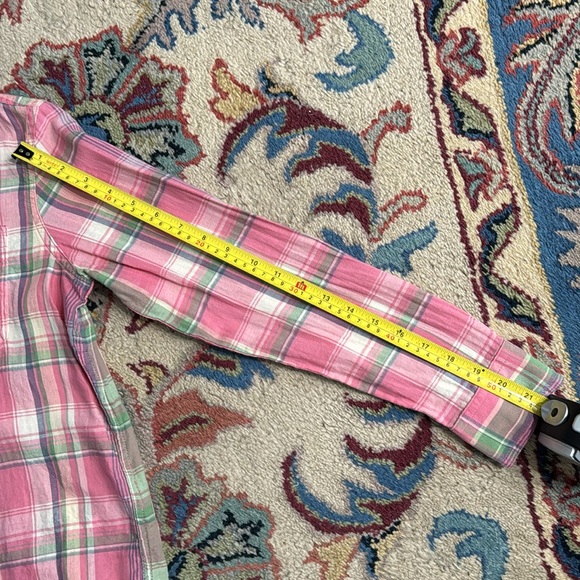 Chaps Plaid Button Down - Picture 5 of 7